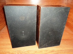 Standard Pair of Speakers 17in H x 10in W x 5 1/2in D 5in Speaker 1in Tweeter -- Used