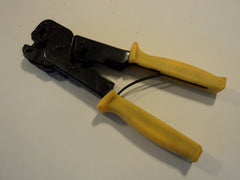 Professional Crimper for Crimping Electric Terminals Black/Yellow -- Used