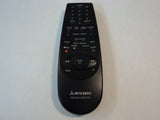 Mitsubishi Remote Controller TV VCR Black HS-U510 U410 U110 Vintage -- Used