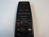 Mitsubishi Remote Controller TV VCR Black HS-U510 U410 U110 Vintage -- Used
