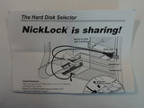 NickLock The Hard Disk Selector Switcher NL-01 -- New