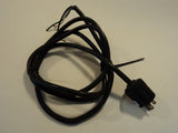 Standard 6-Ft Extension Cord Appliance Tool Black 16/3-awg -- Used