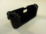 Standard 35mm Camera Case Holder Brown/Black 410-030315 Vintage Leather Felt -- Used