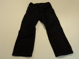 Denim Boys' Jeans Relaxed 100% Cotton Male Kids 2-3Y Blacks Solid -- Used