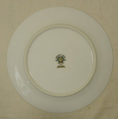 Noritake 5049 Vintage Salad Plate 7 1/2in China Gold Rim Chipped -- Used