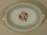 Noritake 5049 Vintage Serving Bowl Oval 10 1/2in x 7 1/2in x 2 1/2in China Gold Rim -- Used