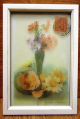 Generic Framed Art 14in x 9 1/2in x1in 60-57d * Glass Plastic -- Used