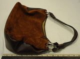 Argentinean Handcrafts Purse Leather Female Adult Baguette Rust/Brown Spotted/Solid 82-622t -- New