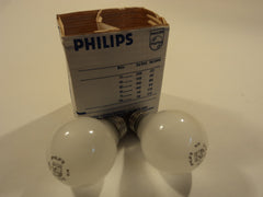 Philips Incandescent 25 Watt Pack of 2 Frosted 2500 Hours 232 Lumens HZ-A192-S -- New