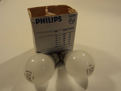 Philips Incandescent 25 Watt Pack of 2 Frosted 2500 Hours 232 Lumens HZ-A192-S -- New