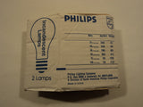 Philips Incandescent 25 Watt Pack of 2 Frosted 2500 Hours 232 Lumens HZ-A192-S -- New