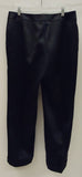 N Company Dress Pants Polyester Female Adult 10 Black Solid XANC2 -- New with Defect