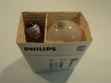 Philips 40 Watt Incandescent Light Bulbs Frosted Pack of 2 130V -- New