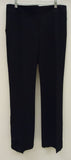 Launuky Dress Pants Polyester Female Adult 10 Black Solid/embroidery 011-12L -- New No Tags