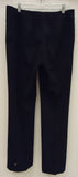 Launuky Dress Pants Polyester Female Adult 10 Black Solid/embroidery 011-12L -- New No Tags