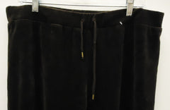 Ralph Lauren Casual Pants Cotton Female Adult Large Dark Brown Solid 10-17RL -- New No Tags