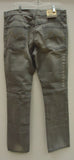 American Rags Jeans Skinny Cotton Female Adult 36x32 Gray Solid XAAR1 -- New with Tags