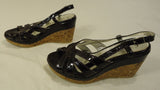 La Canadienne Slingbacks Wedge Man Made Female Adult 6.5 Brown Solid 10-24la -- New No Tags