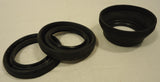 Generic Camera Lens Attachments Qty 3 02-09rt Vintage Rubber * -- Used