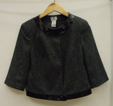 Worthington Coat Polyester Female Adult Petite Stretch Gray/Black Tweed 050912-972w -- New with Tags