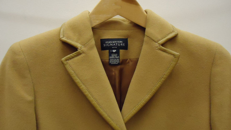 Jones new york 2025 plus size wool coat