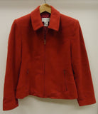 Annex Coat Wool Female Adult 8 Red Solid 13-110rt -- New No Tags