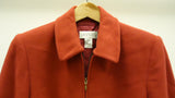 Annex Coat Wool Female Adult 8 Red Solid 13-110rt -- New No Tags