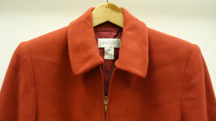 Annex Coat Wool Female Adult 8 Red Solid 13-110rt -- New No Tags