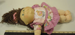 Cabbage Patch BF456 Vintage First Edition Baby Doll Plastic Fabric -- Used