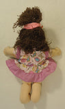 Cabbage Patch BF456 Vintage First Edition Baby Doll Plastic Fabric -- Used