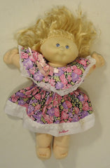 Cabbage Patch 10A(3) * 10th Aniversary Edition Baby Doll Plastic Fabric -- Used