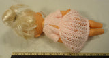 Grand Group 014-22gg Vintage Baby Doll with Crocheted Dress Plastic Fabric -- Used