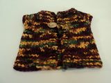 Handcrafted Girls' Baby Sweater Textured 100% Merino Wool Unisex Kids 0-1 -- New No Tags