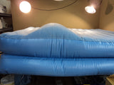 Aerobed Inflatable Bed Double High Blue 72in Long 55in Wide 16in High 9436 -- Used
