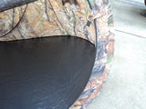 Lucky Bums Quick Camp Tent 1 Man Brown/Black Fits 2 Kids 100% Polyester -- Used