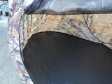 Lucky Bums Quick Camp Tent 1 Man Brown/Black Fits 2 Kids 100% Polyester -- Used