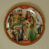 Bradford Exchange 8293A * Coca-Cola Collector Plate 5 3/4in March 1999 Porcelain  -- Used