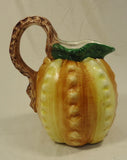 Handmade Harvest Pitcher 10in x 9in x 7in 24-38f Vintage Ceramic  -- New