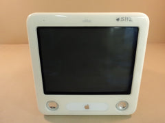 Apple eMac PowerMac 4 4 PowerPC G4 17in 700MHz 40GB Hard Drive A1002 EMC 1903 -- Used