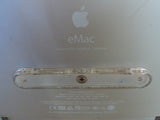 Apple eMac 700MHz 17in PowerPC G4 PowerMac White 40GB Hard Drive EMC 1903 A1002 -- Used