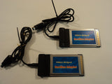 Standard USB2.0 Hi Speed CardBus Adaptor Lot of 2 -- Used