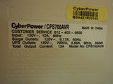 CyberPower UPS Backup Power Supply White CPS700AVR -- Used