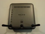 Belkin Wireless Pre-N Router Gray/Black Airgo F5D8230-4 -- Used