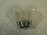 Philips 40 Watt Incandescent Light Bulb 2 Pack Frost Appliance A15 Series 40A/15 -- New