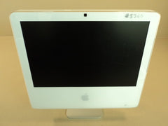 Apple iMac 17in Flat Screen 2GHz Intel Core 2 160GB Hard Drive A1195 EMC 2114 -- Used