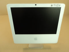 Apple iMac 17in Flat Screen 1.83GHz Intel Core 80GB Hard Drive A1195 EMC 2114 -- Used