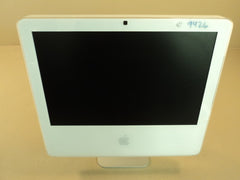 Apple iMac 17in Flat Screen 1.83GHz Intel Core 80GB Hard Drive EMC 2114 A1195 -- Used