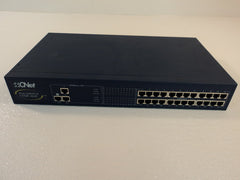 Cnet PowerSwitch 100 Base TX Ethernet Hub 24 Ports 10BaseT CNSH-2240 -- Used