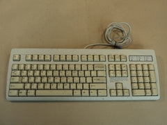 NMB Deluxe Computer Keyboard PS2 Light Gray Clicky PS/2 RT2258TW -- Used