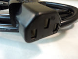 I-Sheng 10 Foot Power Cord 250V 10 to 16A Black SP-023 516-0060-01 -- New